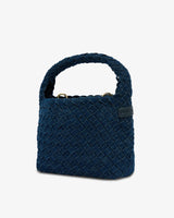 Linton Crossbody - Dark Denim Plait