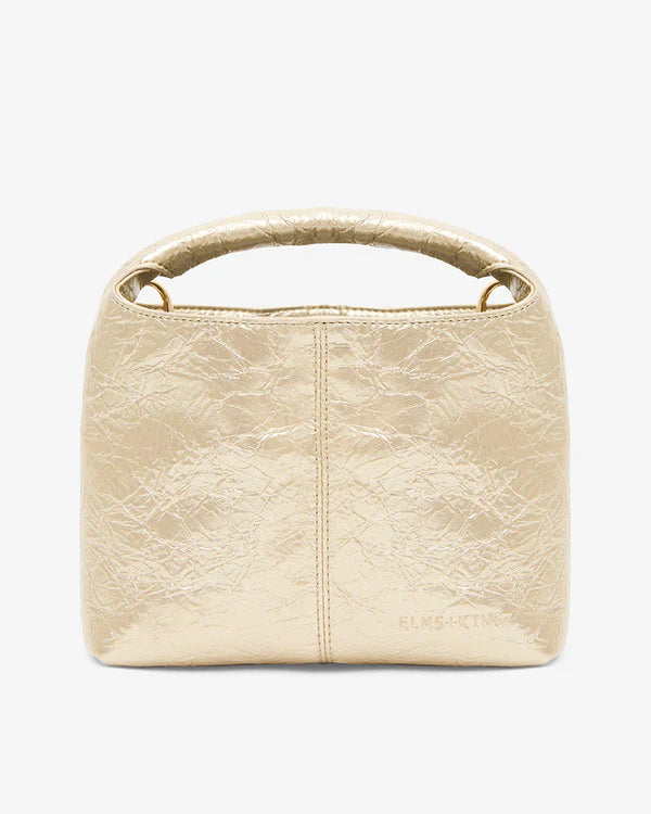 Linton Crossbody - Light Gold Crinkle