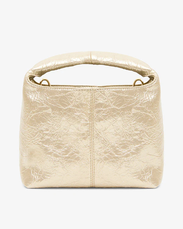 Linton Crossbody - Light Gold Crinkle