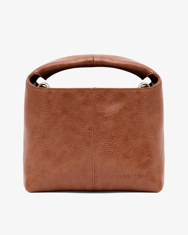 Linton Crossbody - Tan Pebble