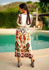 Midi Dress  Boheme Glamour