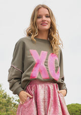 Roundneck XO Paillette