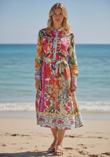 Mididress Mosaic Flowers