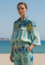 Blouse Celestial Blue