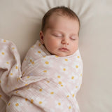 Muslin Swaddle Large Daisies