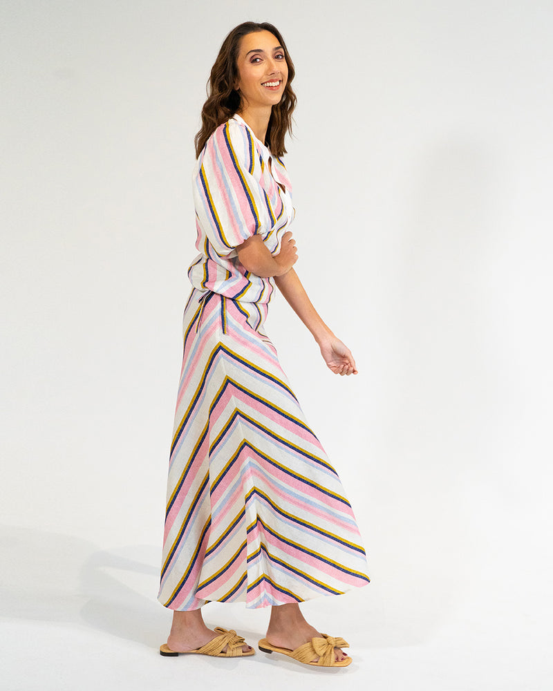 Miami Top - Catalina Stripe