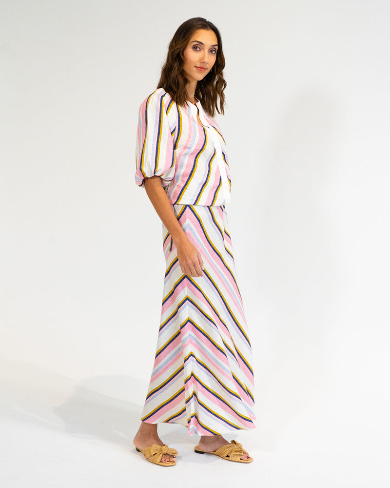 Miami Top - Catalina Stripe