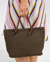 Michigan Tote - Khaki Neo Plait