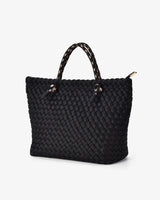 Michigan Tote - Black Neo Plait