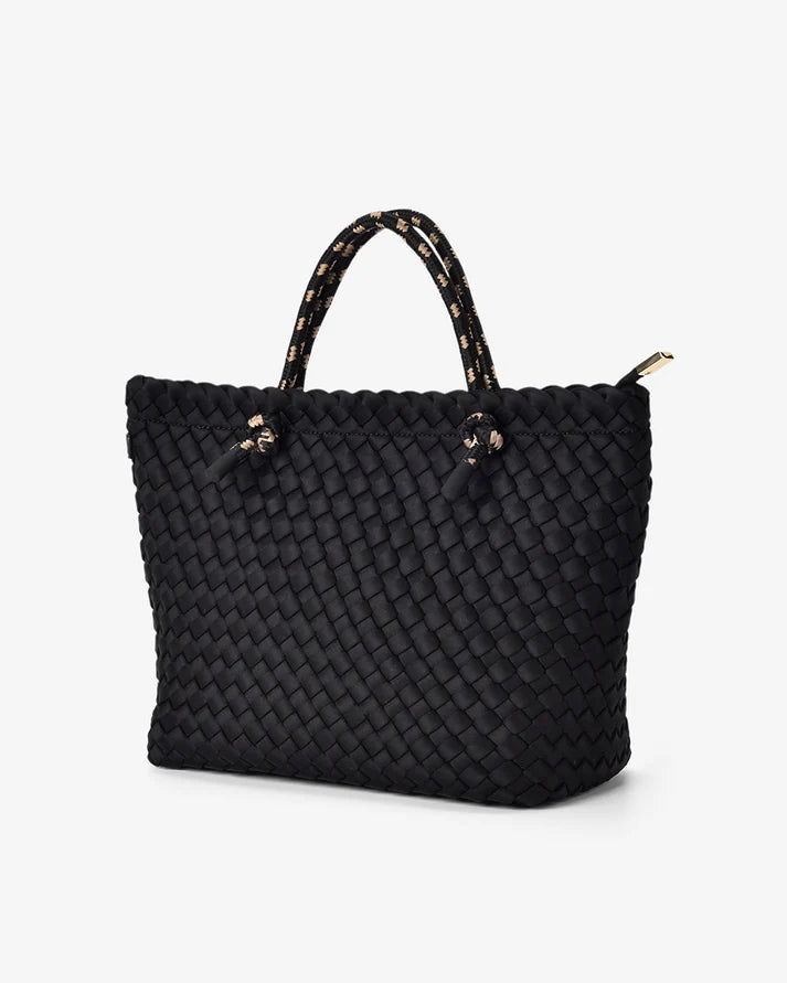 Michigan Tote - Black Neo Plait