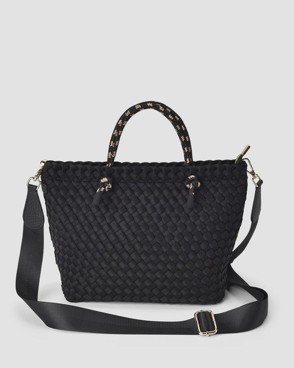 Michigan Tote - Black Neo Plait