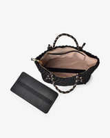 Michigan Tote - Black Neo Plait