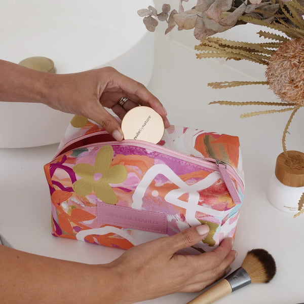 Box Make Up Bag - Ivy