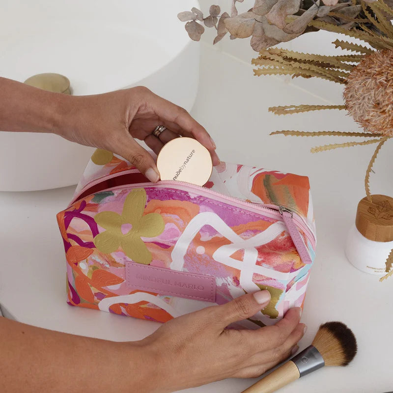 Box Make Up Bag - Ivy