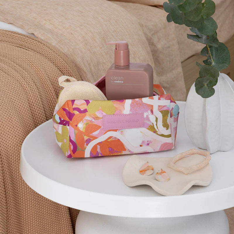Box Make Up Bag - Ivy