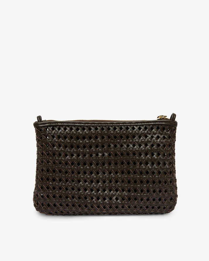 Molly Crossbody - Chocolate Weave
