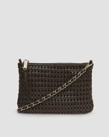 Molly Crossbody - Chocolate Weave