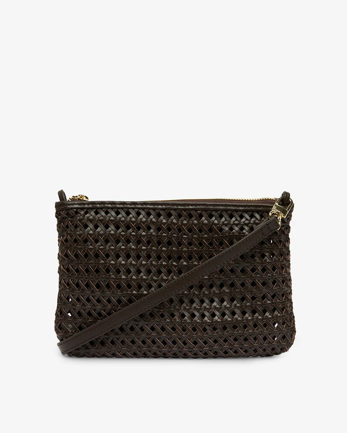 Molly Crossbody - Chocolate Weave