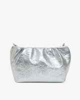 Monty Crossbody - Silver Crinkle