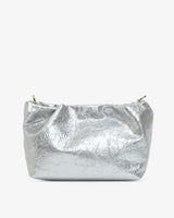 Monty Crossbody - Silver Crinkle