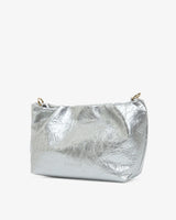 Monty Crossbody - Silver Crinkle