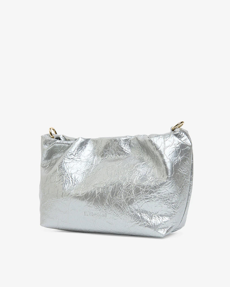 Monty Crossbody - Silver Crinkle