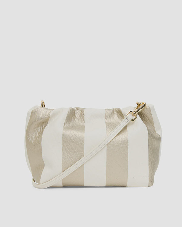 Monty Crossbody - Gold Stripe