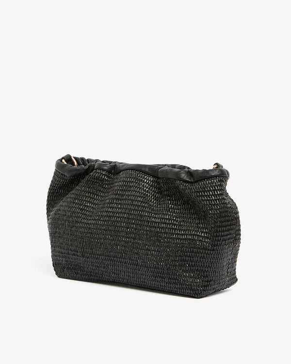 Monty Crossbody - Black Weave