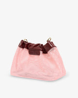 Monty Crossbody - Blush Mesh