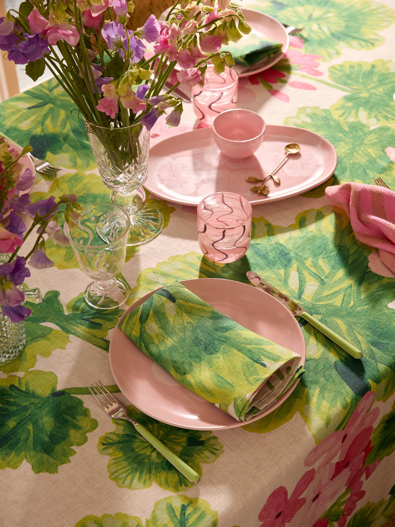 Geranium Multi Linen Napkins (set of 4)