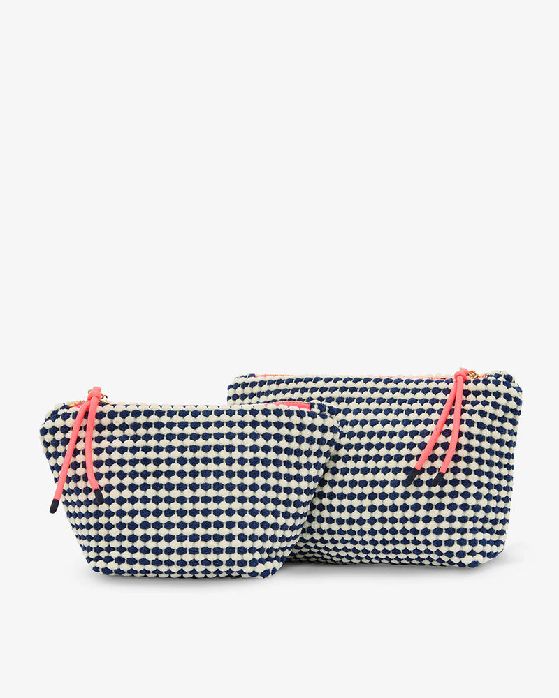 Napili Case Large - Navy/White
