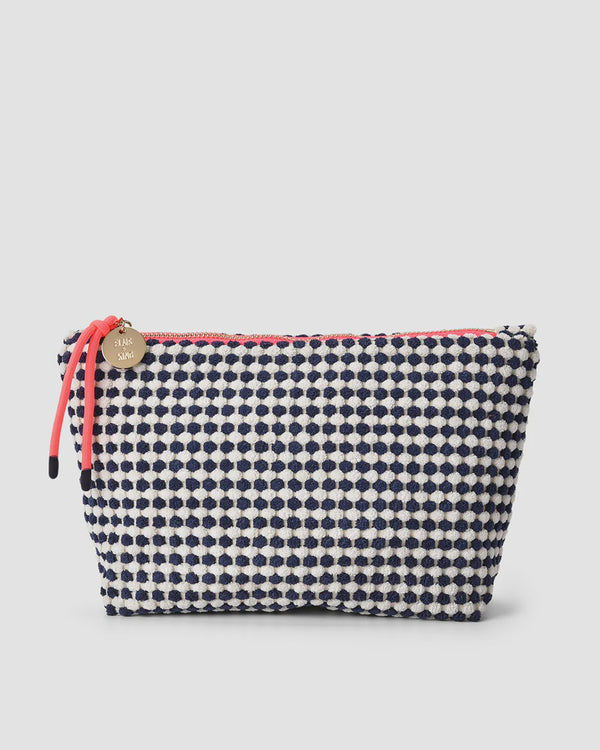 Napili Case Large - Navy/White