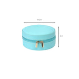 Round Jewellery Case - Ocean