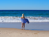 Sorrento Turkish Beach Towel - Sky