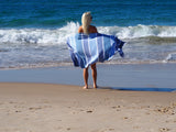 Sorrento Turkish Beach Towel - Sky