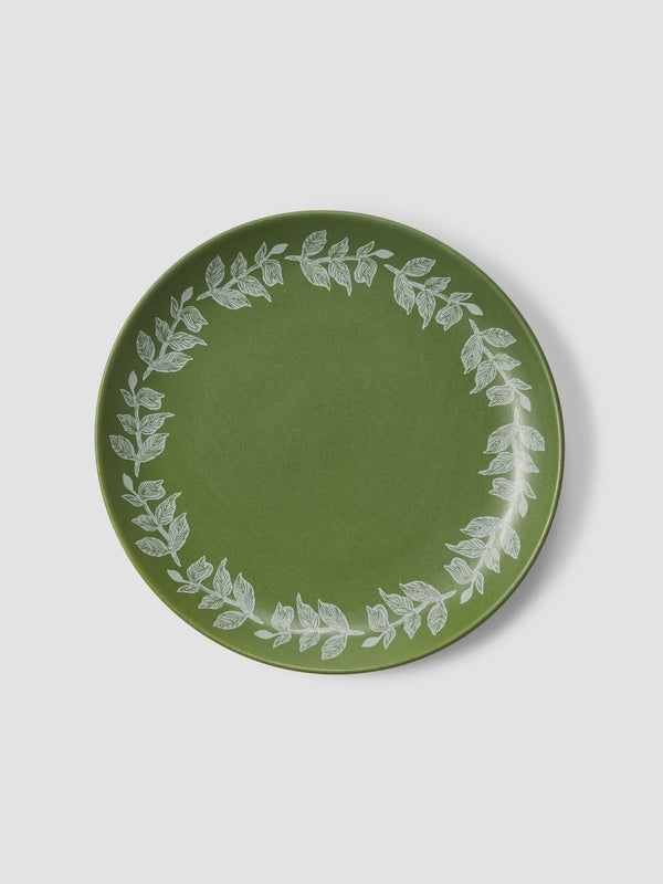 Vines Green Plate
