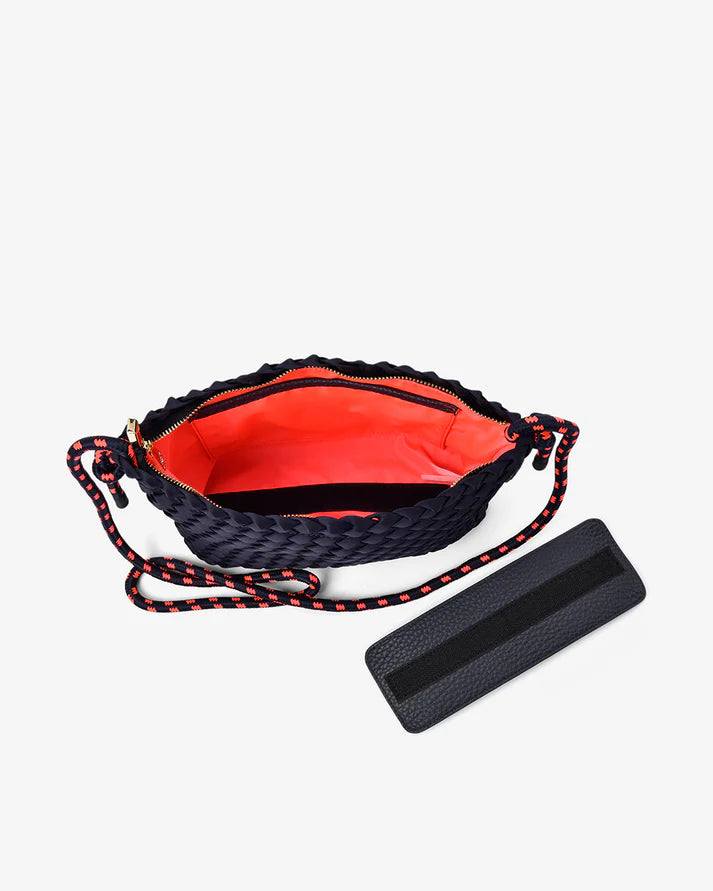 Panama Crossbody - Navy Neo Plait