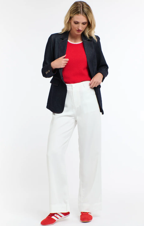 Celeste Tencel Pant - White