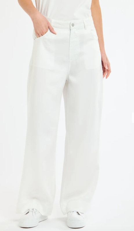 Celeste Tencel Pant - White