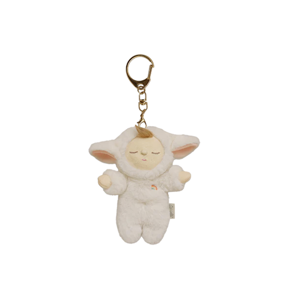 Cozy Bag Charm - Lamby Pookie