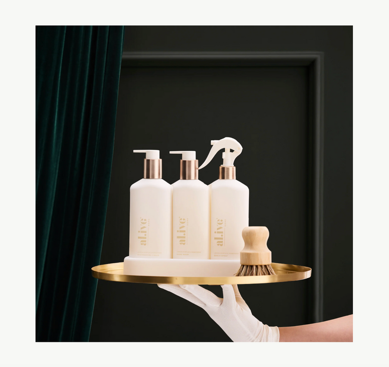 bronze kitchen trio gift set - lemon myrtle & honeydew