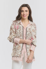 Serpent Blouse - Pink