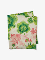 Geranium Multi Linen Tablecloth - Large 350x170cm