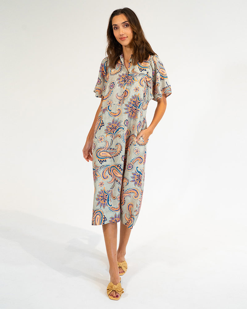 Ticino Dress - Paisley