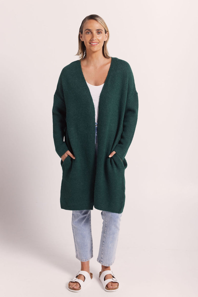 Open Cardigan - Forest