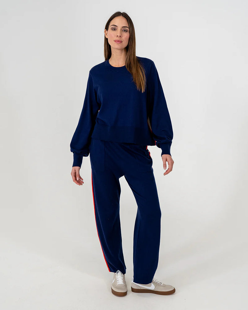 Blake Lounge Pant - Navy Sport