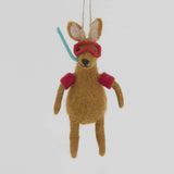 Scuba Kangaroo Hanging Tree Decoration