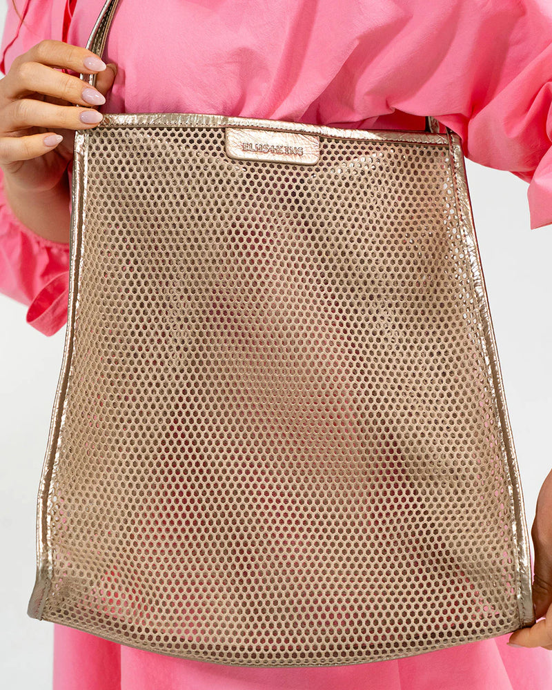 Zanzibar Bag - Taupe Mesh
