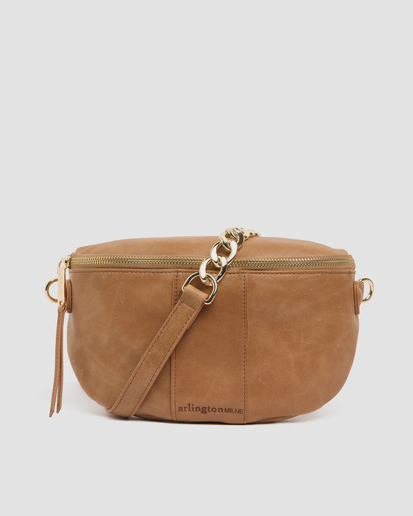 Zara Sling Bag - Tan