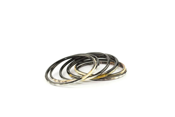 Sevens Black - Set of 7 Bangles